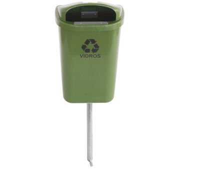 CESTO INDIVIDUAL PARA COLETA SELETIVA 50 LCOM POSTE